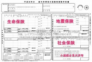 平成30年保険料控除申告書