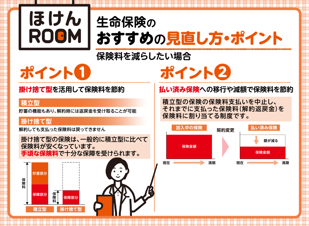 これで絶対損しない 生命保険の見直しの注意点 ポイントを徹底解説