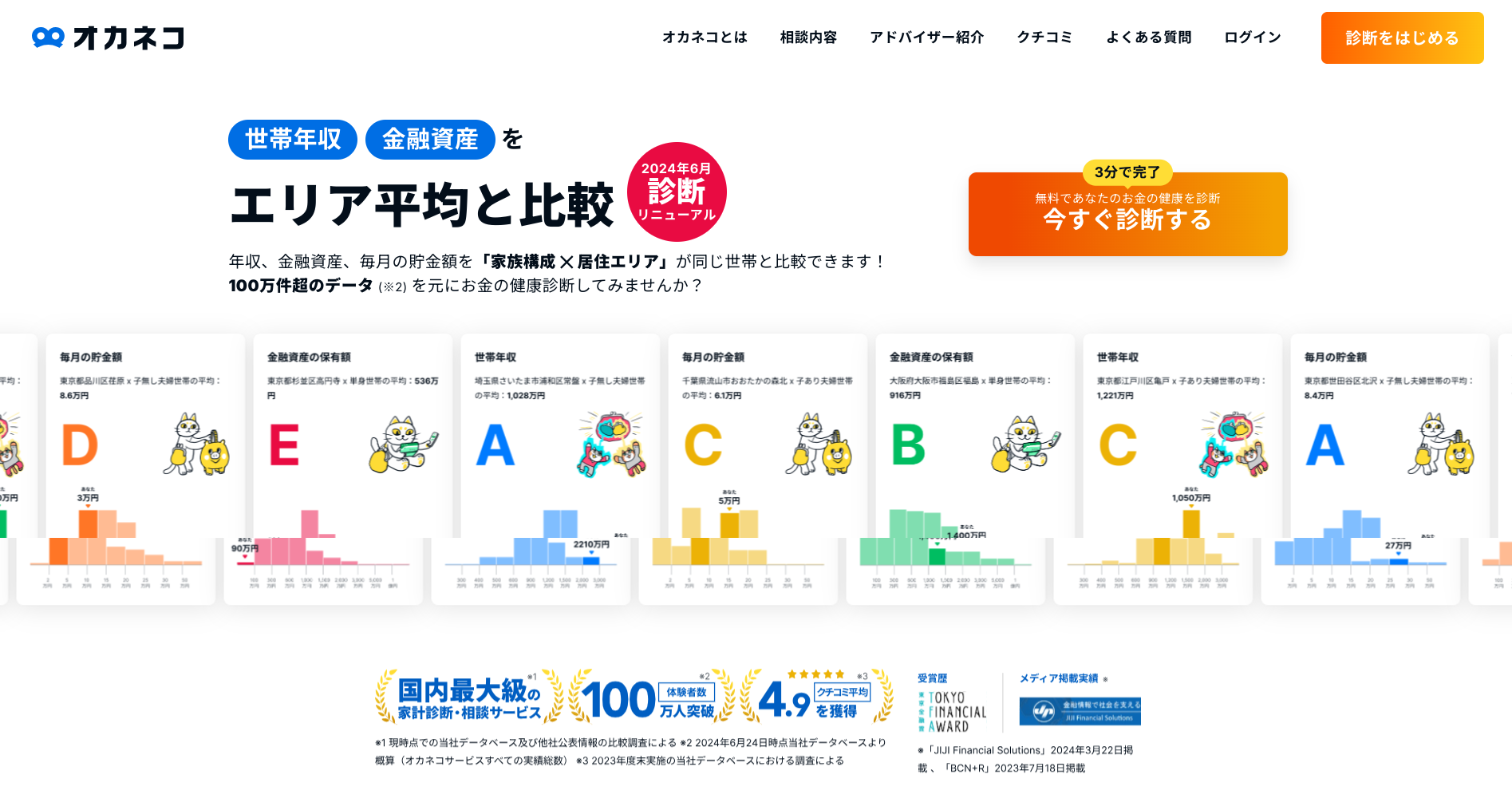 お金の健康診断