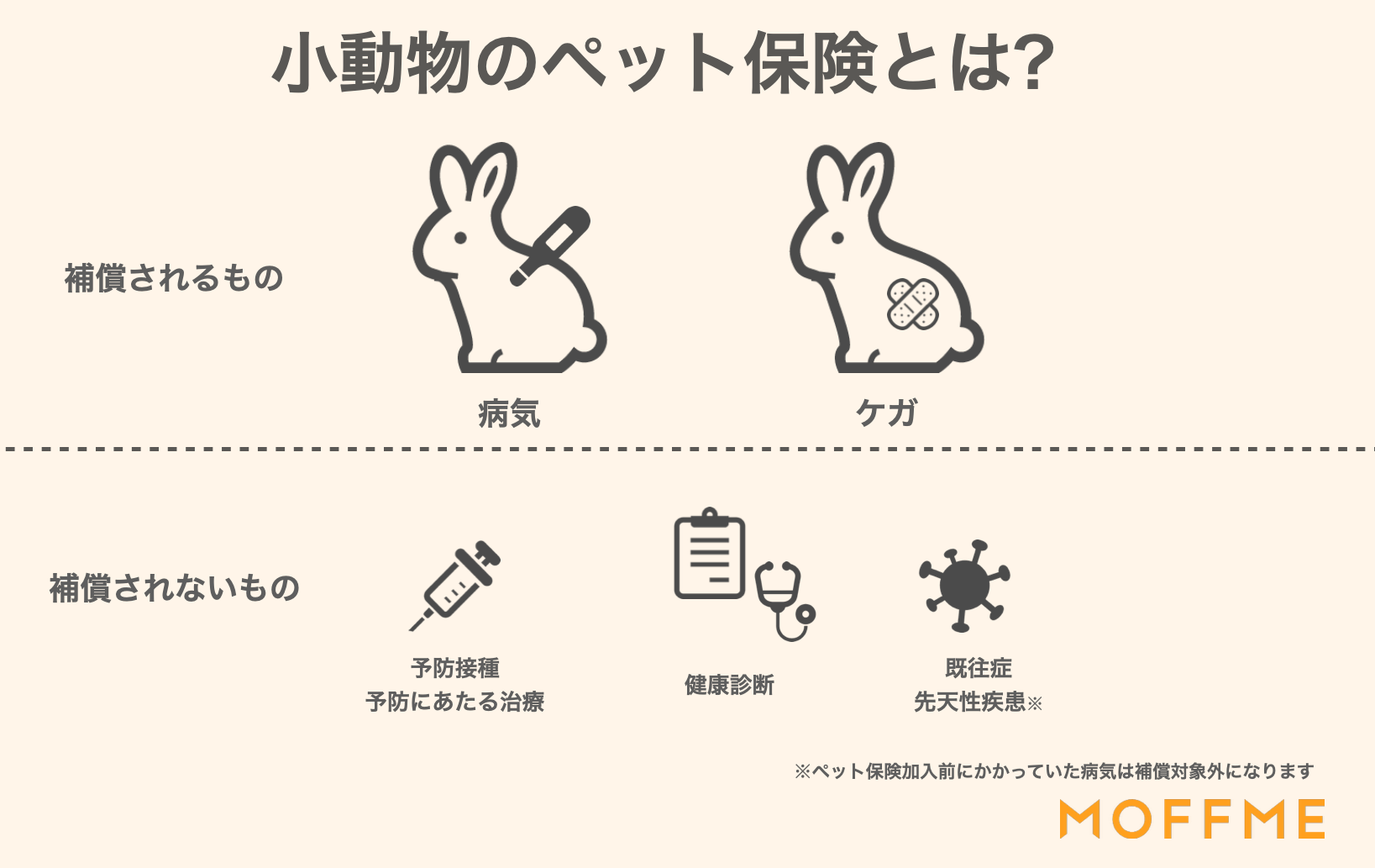 小動物のペット保険について